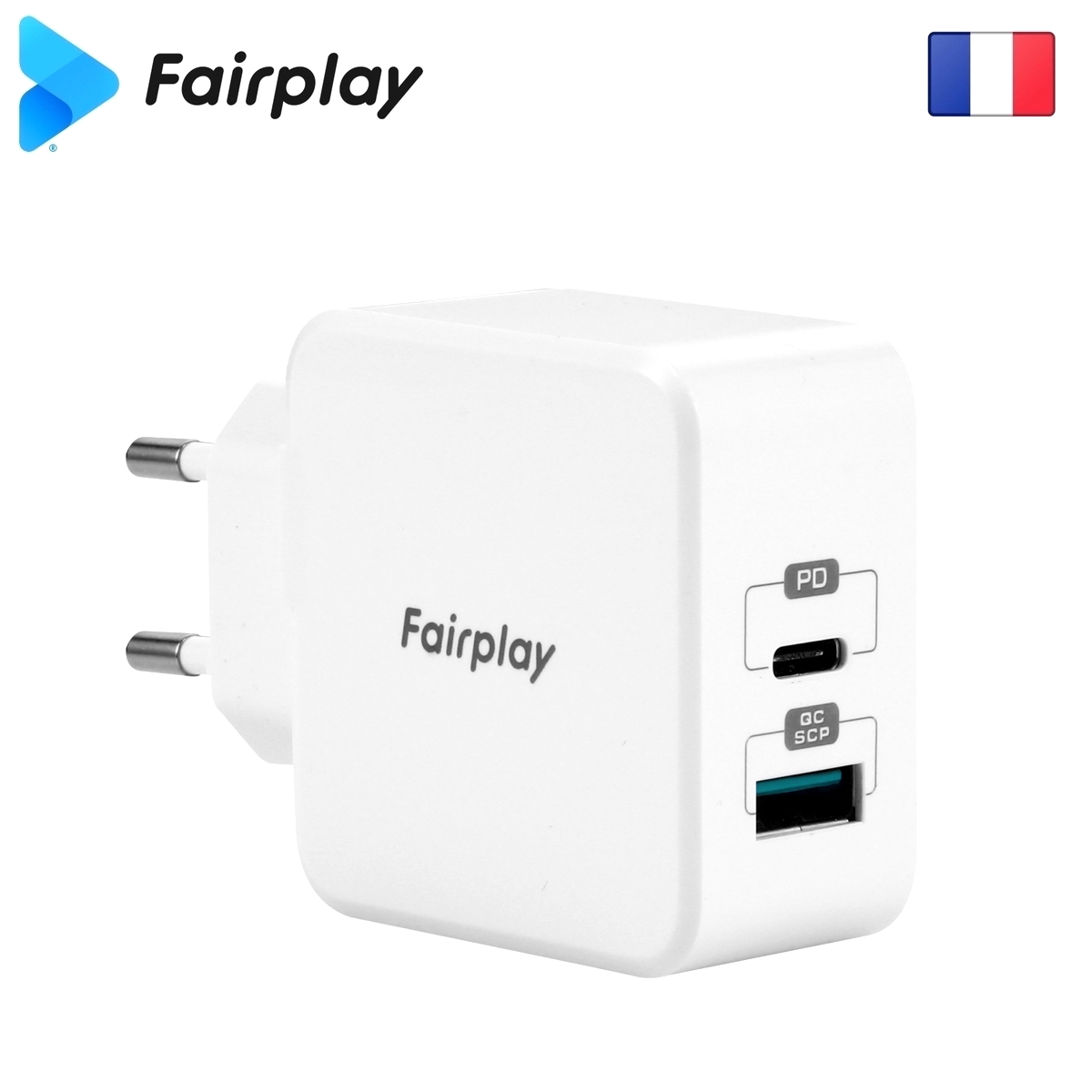Chargeur FAIRPLAY MONZA 30W USB-A-C